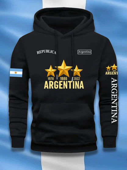 Sudadera Tres Estrellas · Edición Campeón del Mundo